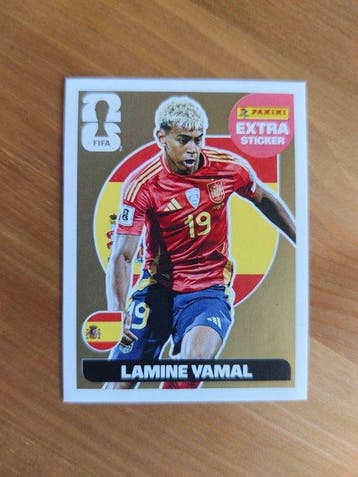 2026 Panini Lamine Yamal GOLD Extra sticker - 1 Sticker -, Nieuw