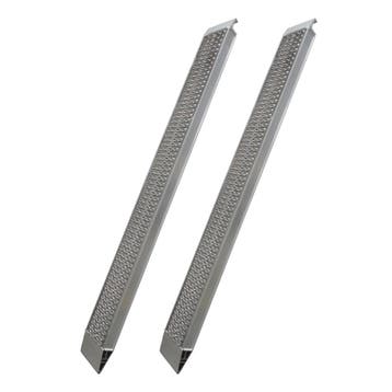 Novio Set oprijplaten recht 2 platen aluminium 2400 x 300, Ophalen of Verzenden, Nieuw