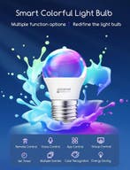 E27 LED lamp - Dimbaar - Smart lamp - 6,5W - 6 stuks - Aigos, Verzenden, Zo goed als nieuw