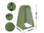 Draagbare Douche Tent Waterdicht Privacy Camping Strand, Verzenden, Nieuw