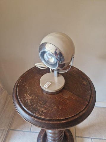 Globe tafellamp - Chroom, Metaal - Goffredo Reggiani tafella, Antiek en Kunst