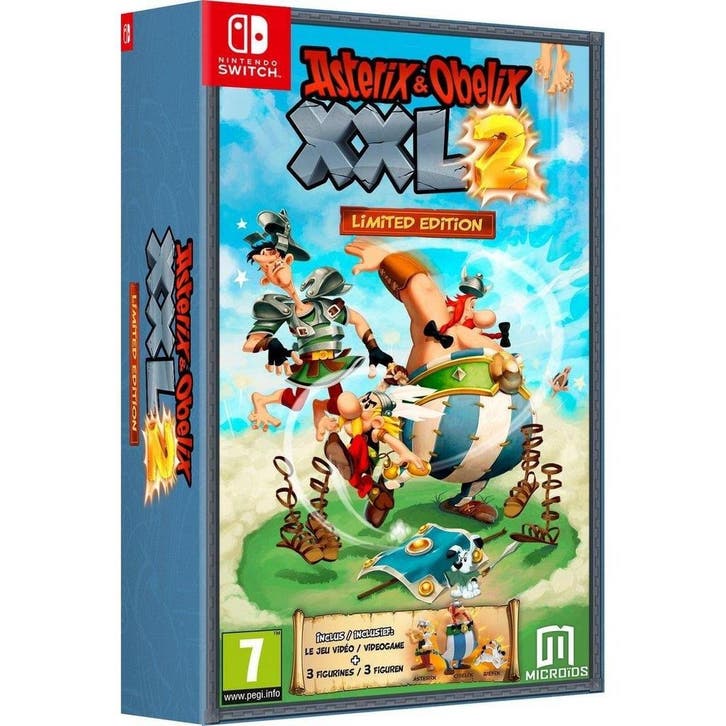 Switch Asterix & Obelix XXL 2 [Limited Edition], Spelcomputers en Games, Spelcomputers | Nintendo Switch, Zo goed als nieuw, Verzenden