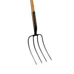 Talen Tools Mestvork 4-tands met vaste veer - 85cm steel..., Tuin en Terras, Hand-tuingereedschap, Ophalen of Verzenden, Nieuw