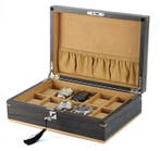 Prestige - Sieradendoos - Ginko fineerhouten horlogedoos -