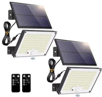 LED Buitenlamp Zonne-energie – Bewegingssensor en IP65, Verzenden, Nieuw