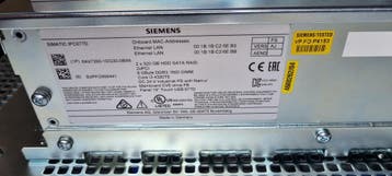Siemens SIMATIC IPC677D 19” Touch 6AV7260-1DG30-0BX6, Verzenden, Gebruikt
