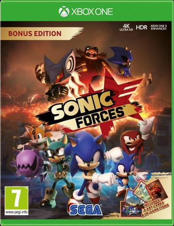 Sonic Forces (Bonus Edition) (Xbox One), Verzenden, Gebruikt