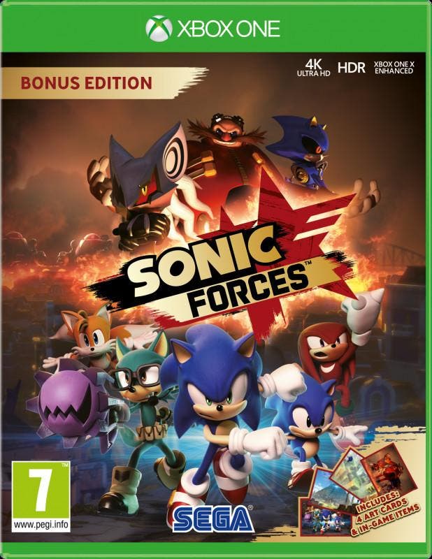 Sonic Forces (Bonus Edition) (Xbox One), Spelcomputers en Games, Spelcomputers | Xbox One, Gebruikt, Verzenden