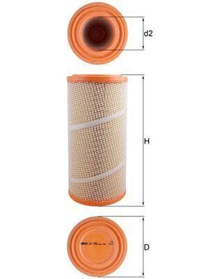 Luchtfilter mahle, Verzenden, Nieuw