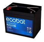 Ecobat AGM VRLA Light Cycle accu | ELC12-80 | 12V 80Ah, Ophalen of Verzenden, Nieuw