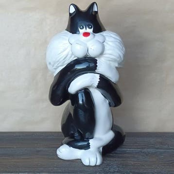 Beeld, Sylvester - 31 cm - Keramiek, Antiek en Kunst