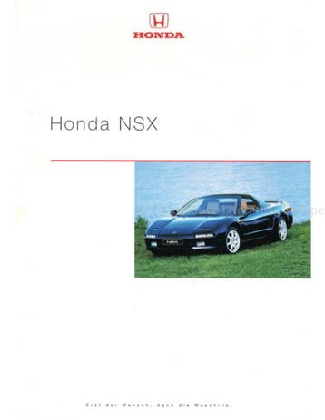 1999 HONDA NSX BROCHURE DUITS, Boeken, Nieuw, Honda, Author