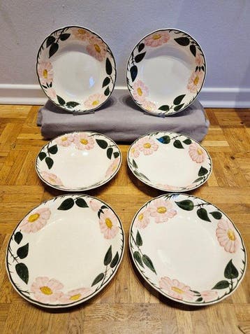 Villeroy & Boch - Bord (6) - Wild-Rose, Wildrose - Porselein, Antiek en Kunst