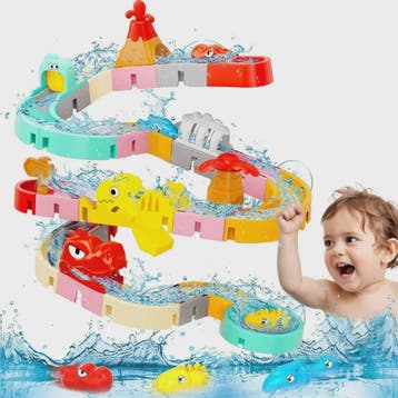 DIY Waterbaan Bad Speelgoed - Bouwbare Muurbaan met Spray vo, Verzenden, Nieuw
