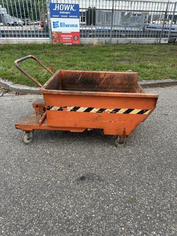 Gebruikte Kantelbakken, Kantelbak, Kiepbak, Kiepcontainer, Ophalen, Gebruikt, 100 cm of meer, 60 cm of meer