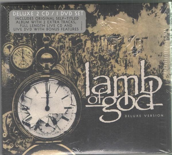 cd - Lamb Of God - Lamb Of God 2-CD+DVD, Cd's en Dvd's, Cd's | Hardrock en Metal, Nieuw in verpakking, Verzenden