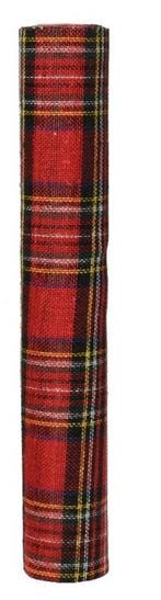 Decostof tafelloper tartan schotse ruit multi polyester, Ophalen of Verzenden, Nieuw