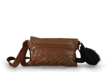 Kipling Handtas Bruin, Verzenden, Zo goed als nieuw, Bruin