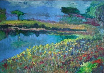 De Lapresle - Les fleurs de maceron jaunes dans les larais