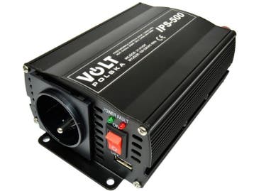 Omvormer vrachtwagen - 24 Volt naar 230 Volt - 350 Watt - Zw, Doe-het-zelf en Verbouw, Overige Doe-het-zelf en Verbouw, Ophalen of Verzenden