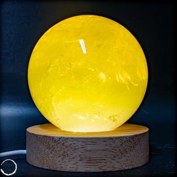Eerste kwaliteit citrienbol Crystal- 677.55 g