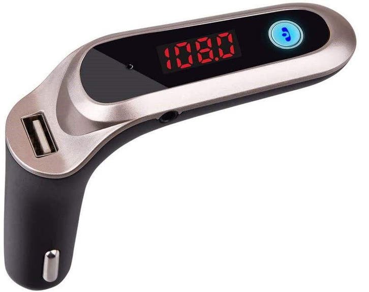 DrPhone FM7 - Bluetooth FM Transmitter – USB Poort - Carkit, Auto diversen, Carkits, Verzenden