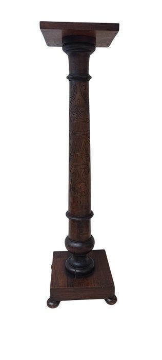 Tafelstandaard - Hout - Bloempot / Sokkel