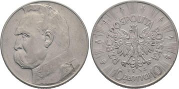 10 Zloty 1935 Polen Republik 1918-1939, Verzenden