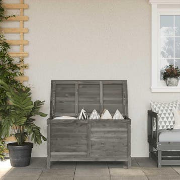 vidaXL Tuinbox 99x49,5x58,5 cm massief vurenhout, Tuin en Terras, Verzenden, Nieuw