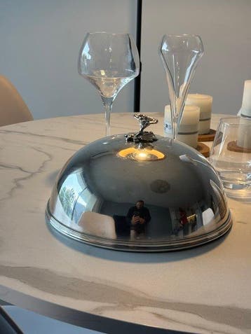 Christofle - Tafelservies - Verzilverd - serveerdeksel