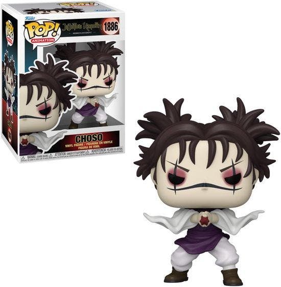 Funko Pop! Animation: Jujutsu Kaisen - Choso #1886, Kinderen en Baby's, Speelgoed | Knuffels en Pluche, Nieuw, Verzenden