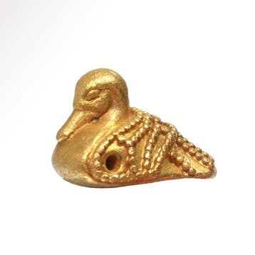Oud-Grieks Goud Eendenbedelhanger