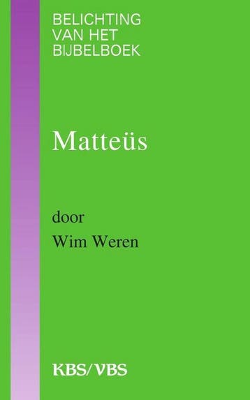 Matteus / Belichting van het bijbelboek - W. Weren, Verzenden, Gelezen, W. Weren