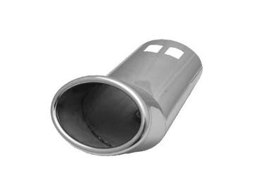 Uitlaatsierstuk RVS - DTM ovaal - passend 49-54 mm, Verzenden, Nieuw