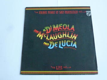 Al DiMeola, John McLaughlin, Paco de Lucia - Friday Night in, Ophalen of Verzenden, Zo goed als nieuw