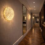 Wandkandelaar (2) - Glas - Van muur of plafond., Antiek en Kunst, Curiosa en Brocante