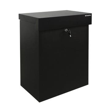 Logixbox Topbox-XL pakketbox - zwart, Verzenden, Nieuw