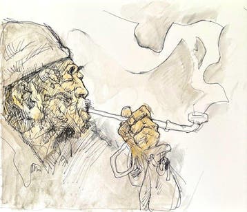 Chongrui Nie - Au Loin, Une Montagne... + dédicace couleur +, Boeken, Stripboeken, Nieuw