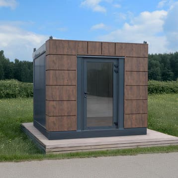 Prefab tuinhuis 3x3m Helsinki Unit – Bel nu, Nieuw