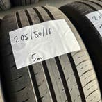 2 x Maxxis 205-50-16 Zomerbanden 5mm, Gebruikt, 16 inch, Band(en), Personenwagen