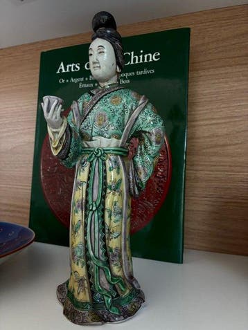 Famille verte, Kangxi - Biscuit porselein - China - Kangxi
