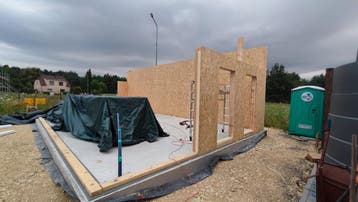 SIP Bouw Prefab Constructie Panelen met PIR EPS MFP Voorraad, Ophalen of Verzenden, Nieuw, Hout