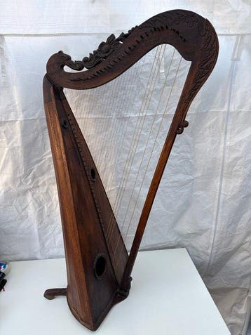 Harp - 1880, Muziek en Instrumenten, Nieuw