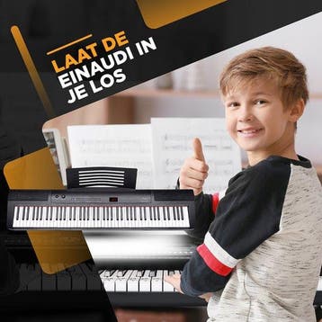 2dekans | Finesse Digitale Piano - 88 Gewogen Toetsen -, Ophalen of Verzenden, Zo goed als nieuw
