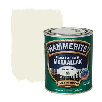 Hammerite Metaallak Wit Z210 Zijdeglans 750 ml, Ophalen of Verzenden, Nieuw