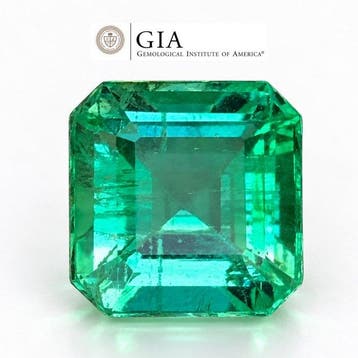 1 pcs Groen Smaragd - 1.89 ct - Gemological Institute of, Nieuw
