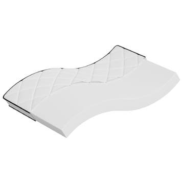 vidaXL Schuimmatras middelzacht 90x200 cm, Verzenden, Nieuw