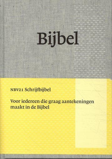 9789089124302 NBV21 - Bijbel NBV21 Schrijfbijbel, Verzenden, Nieuw, Nederlands Bijbelgenootschap