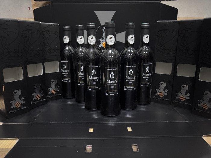 2005 Maury - Maury Vin Doux Naturel - 6 Jennies (0.5L), Verzamelen, Wijnen