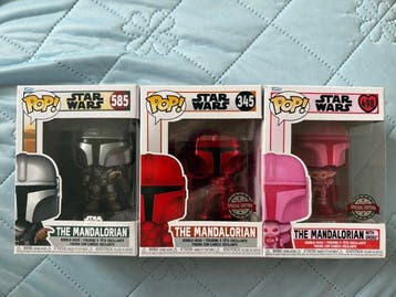 Funko - Figuur - The Mandalorian Set (3) - Plastic